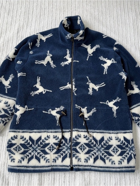 Windriver Other - Vintage Windriver Men’s Reindeer Print Western Fleece Jacket | Size M